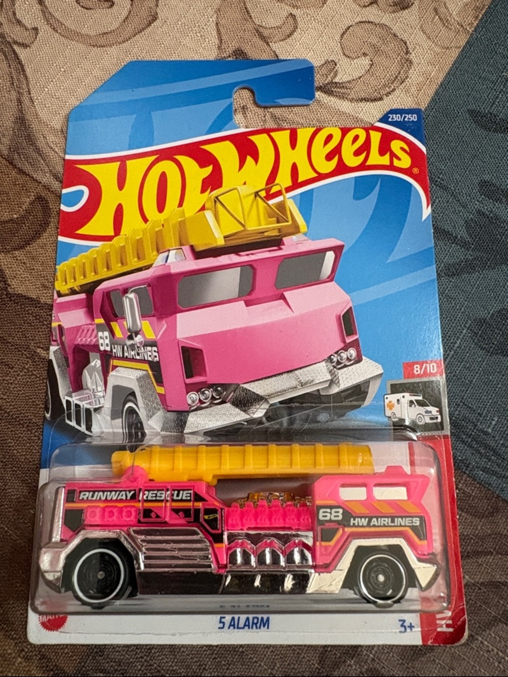 🛍️5/$20🛍️Hot Wheels 5 Alarm Rescue Truck